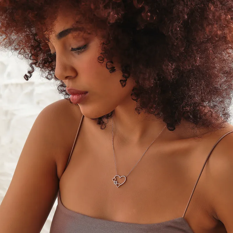 Silver Heart Necklace