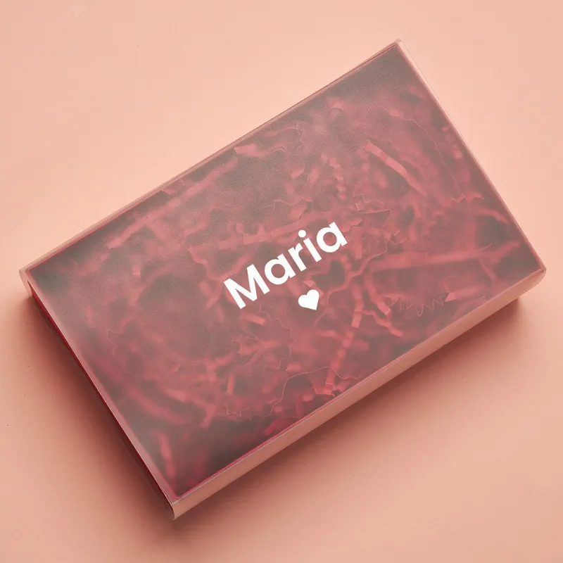 Silver Necklace Romantic Gift Box for Her