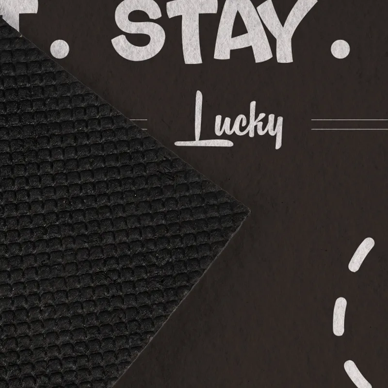 Personalised Pet Feeding Mat with Sit Stay Eat Design