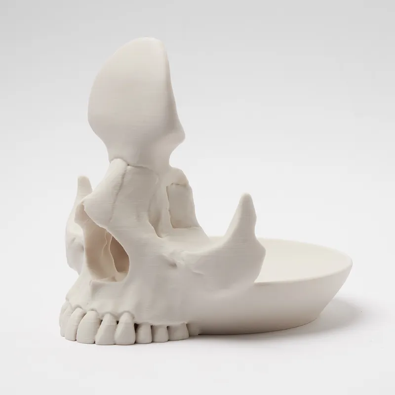 Skull Eyeglass Stand Holder - Gothic Desk Display Gift