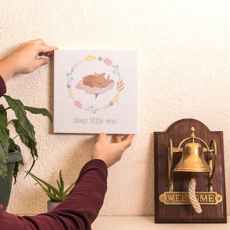 Sleep Little One | Canvas for Baby Room