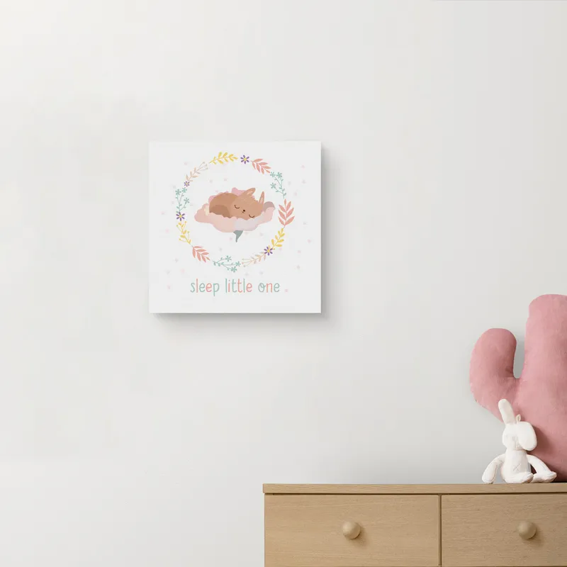 Sleep Little One | Canvas for Baby Room