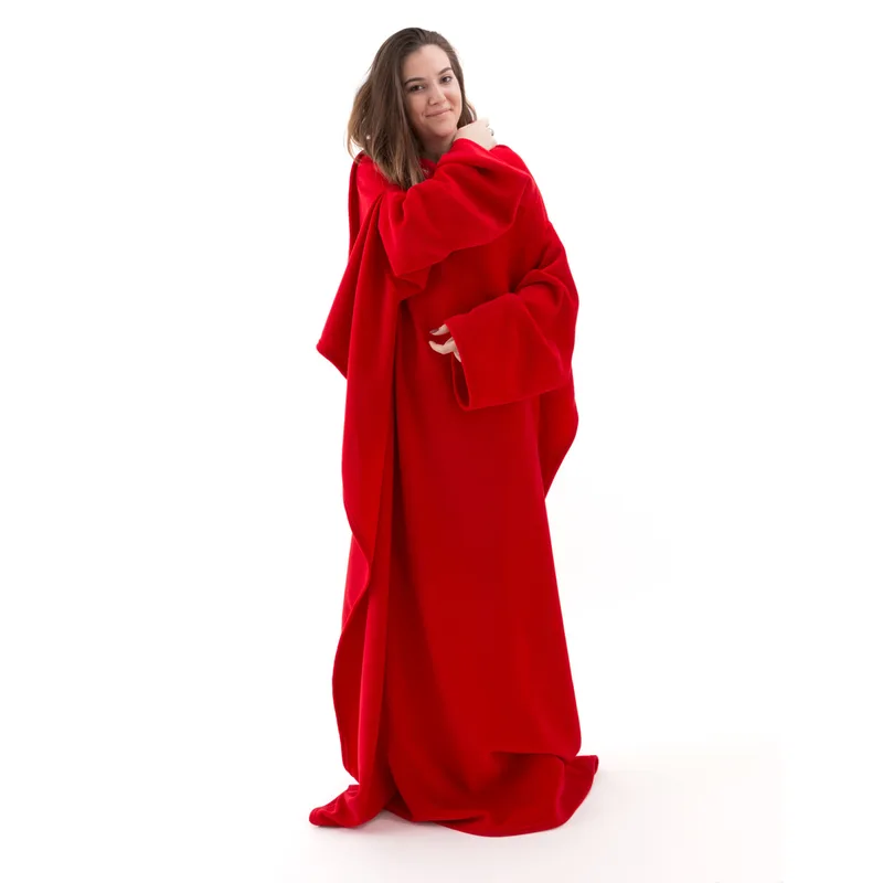 Snuggle-In Red Fleece Blanket