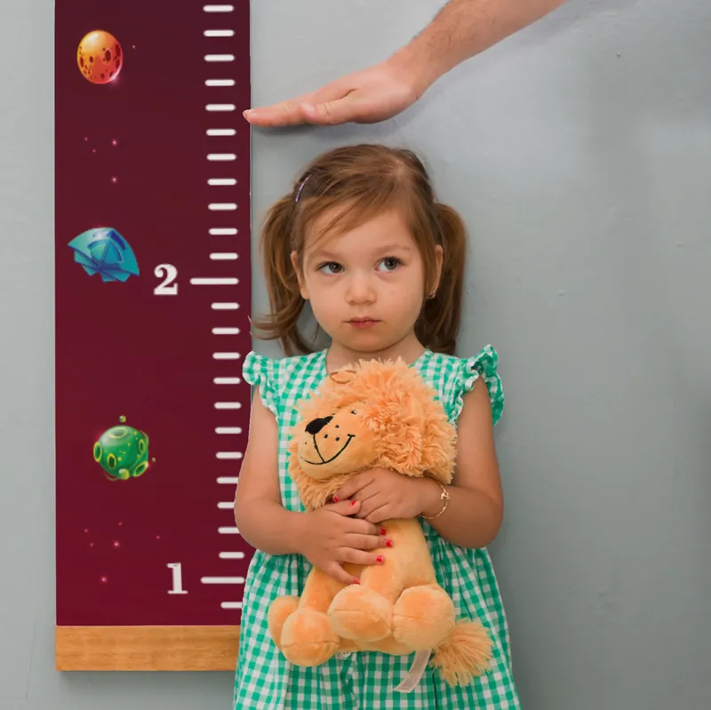 Space Design Child Height Measurement Chart