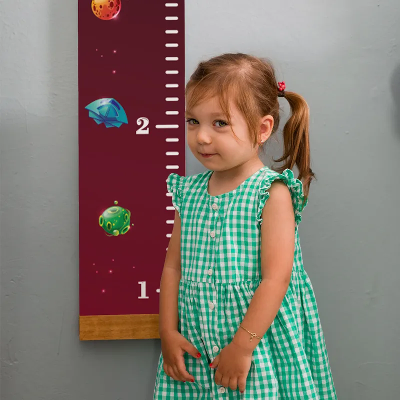 Space Design Child Height Measurement Chart