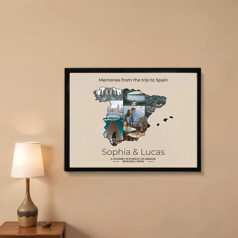 Spain Memories 12x16 Photo Frame