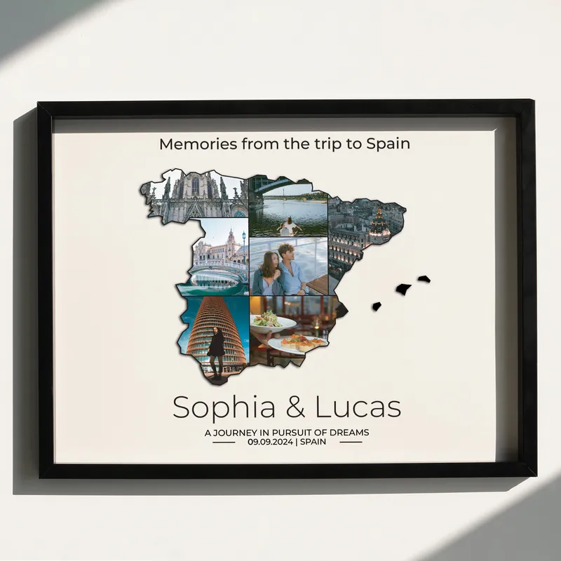 Spain Memories 12x16 Photo Frame