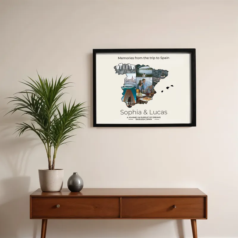 Spain Memories 12x16 Photo Frame