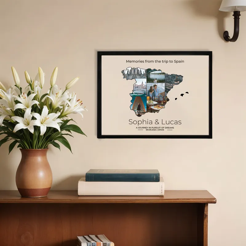 Spain Memories 12x16 Photo Frame