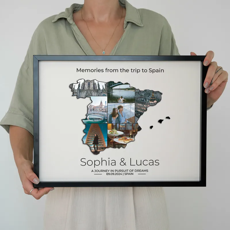 Spain Memories 12x16 Photo Frame