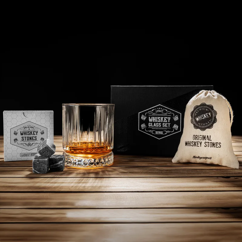 Special Day Gift Premium Boxed Glasgow Whiskey Glass Set