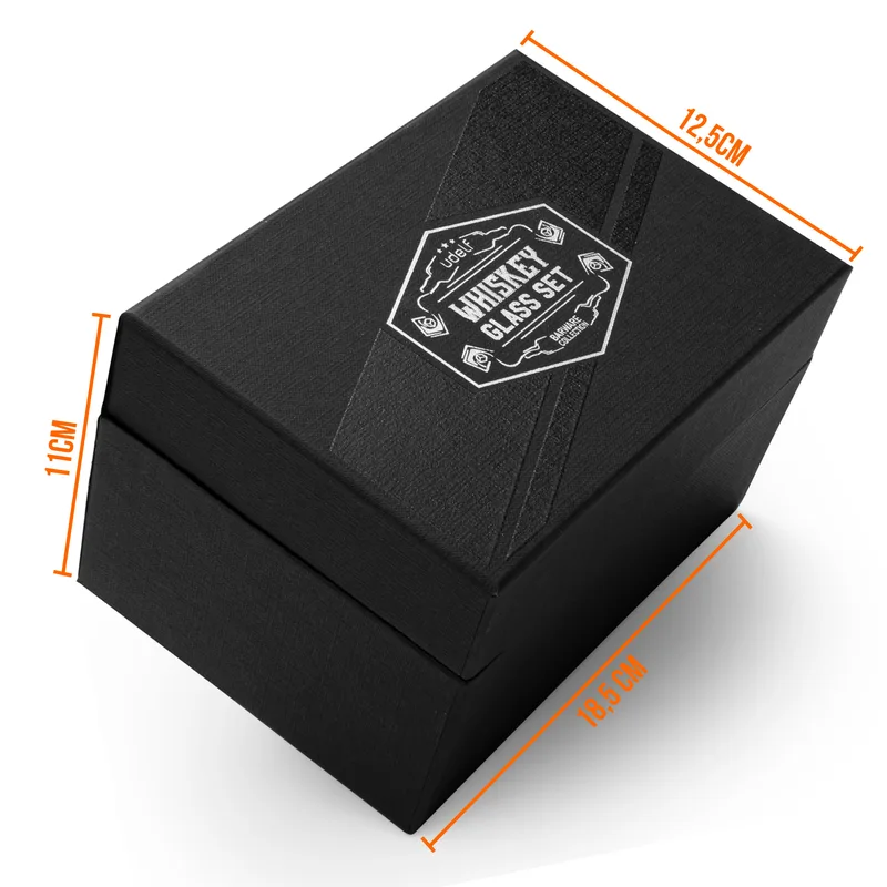 Special Day Gift Premium Boxed Glasgow Whiskey Glass Set