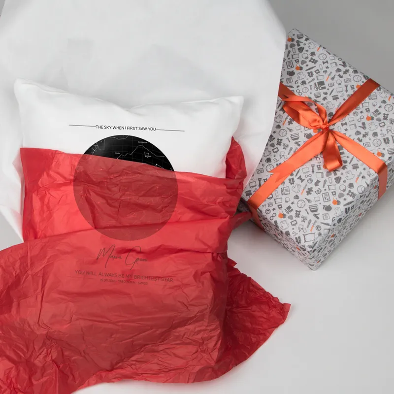 Special Day's Star Map Printed Pillow