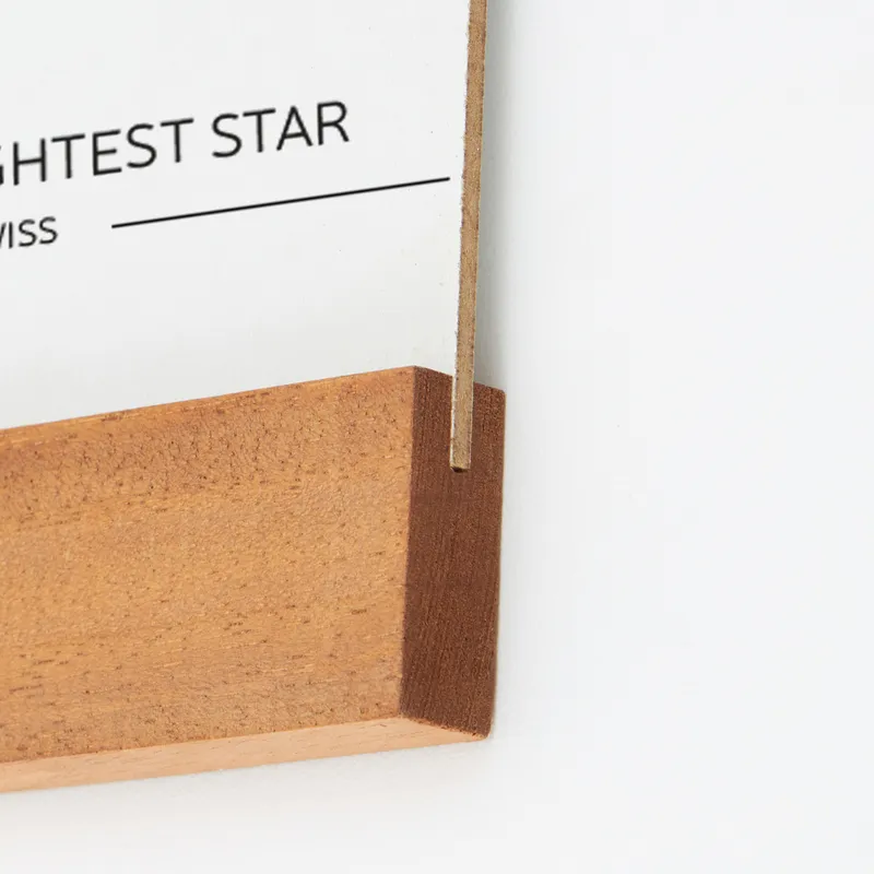 Special Day's Star Map Wooden Frame