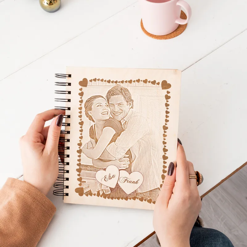 Special Photo Embroidered Album for Valentine