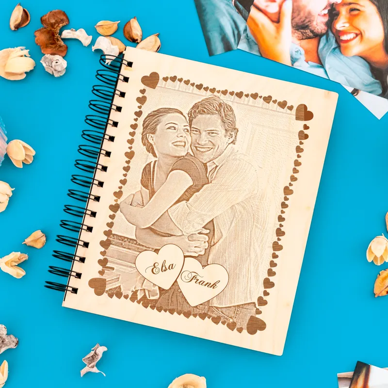 Special Photo Embroidered Album for Valentine