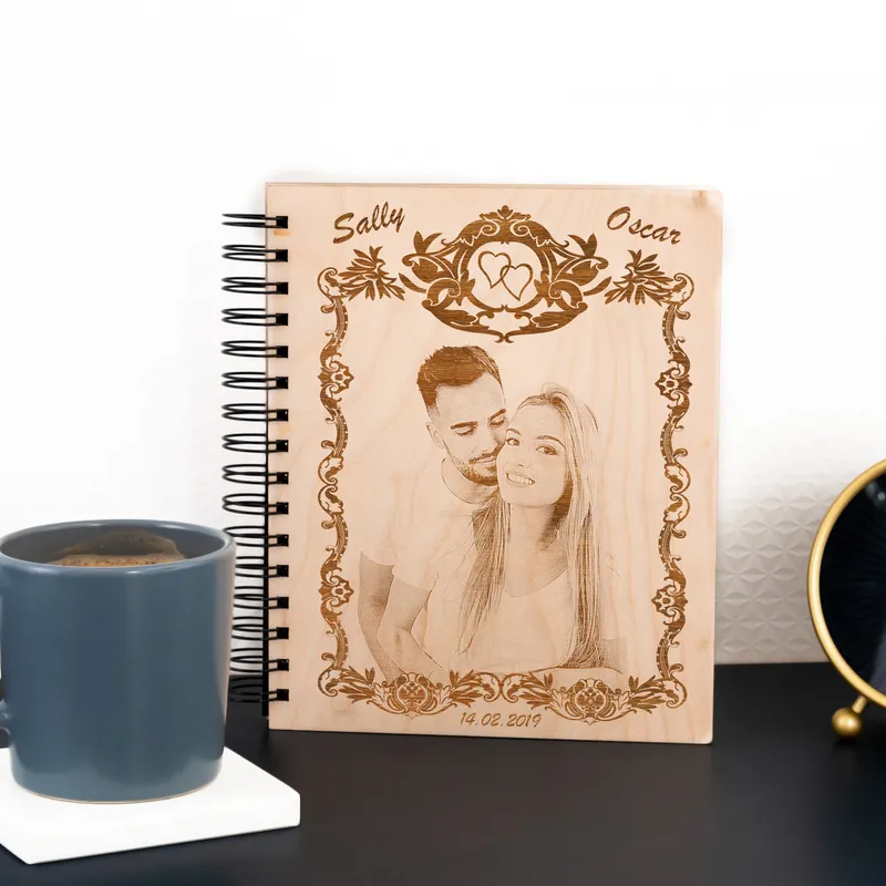 Special Photo Embroidered Album for Valentine's Day