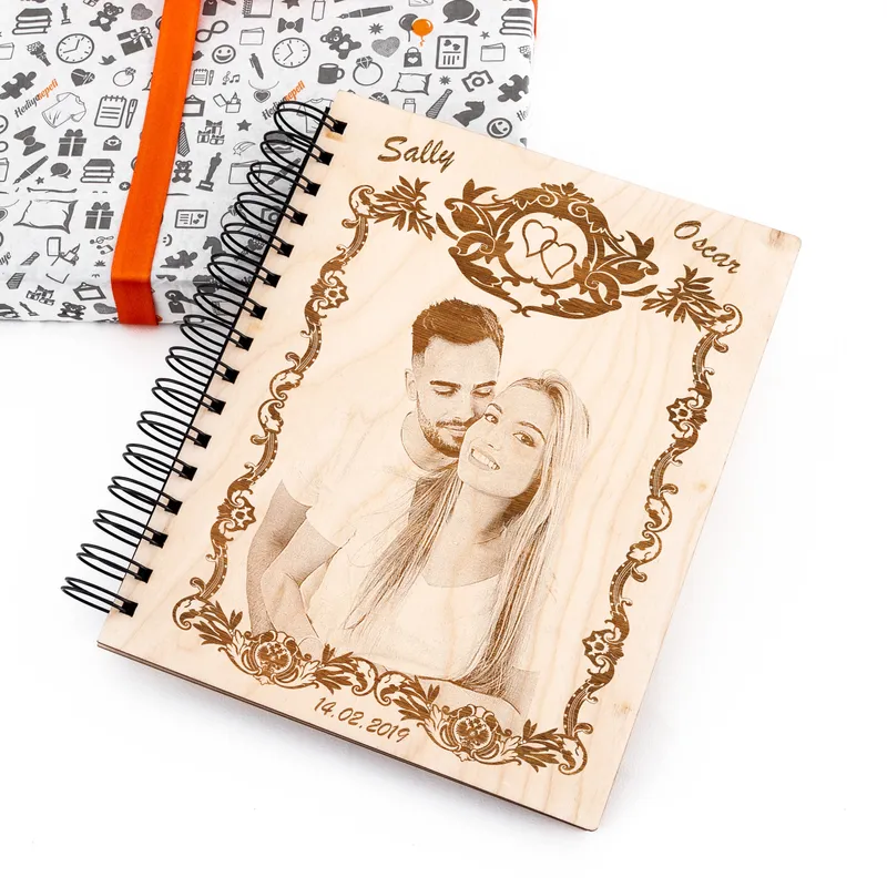Special Photo Embroidered Album for Valentine's Day