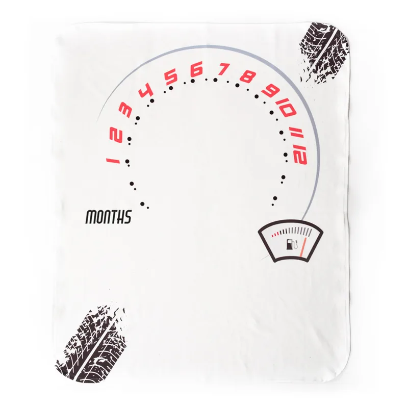 Personalised Baby Milestone Blanket for New Mums