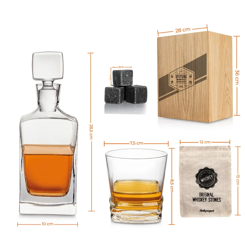 Speyside 2 Piece Whiskey Glasses Set