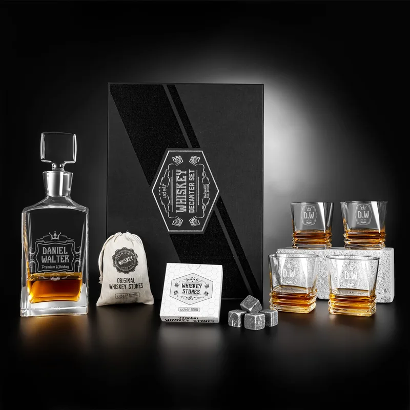 Personalised Speyside Whisky Glass Set with Premium Box