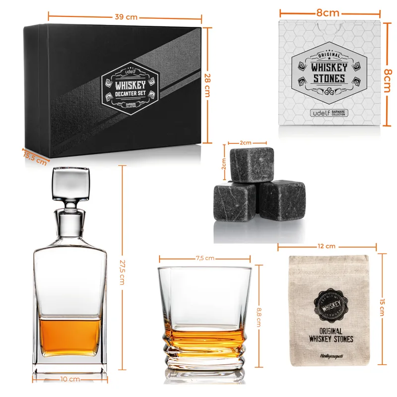 Personalised Speyside Whisky Glass Set with Premium Box