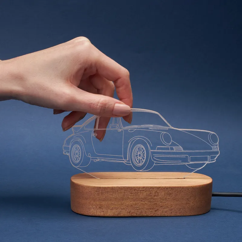 Classic Car 3D LED Lamp Ideal for Car Enthusiasts