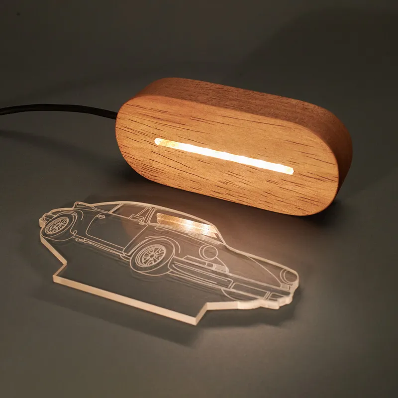 Classic Car 3D LED Lamp Ideal for Car Enthusiasts
