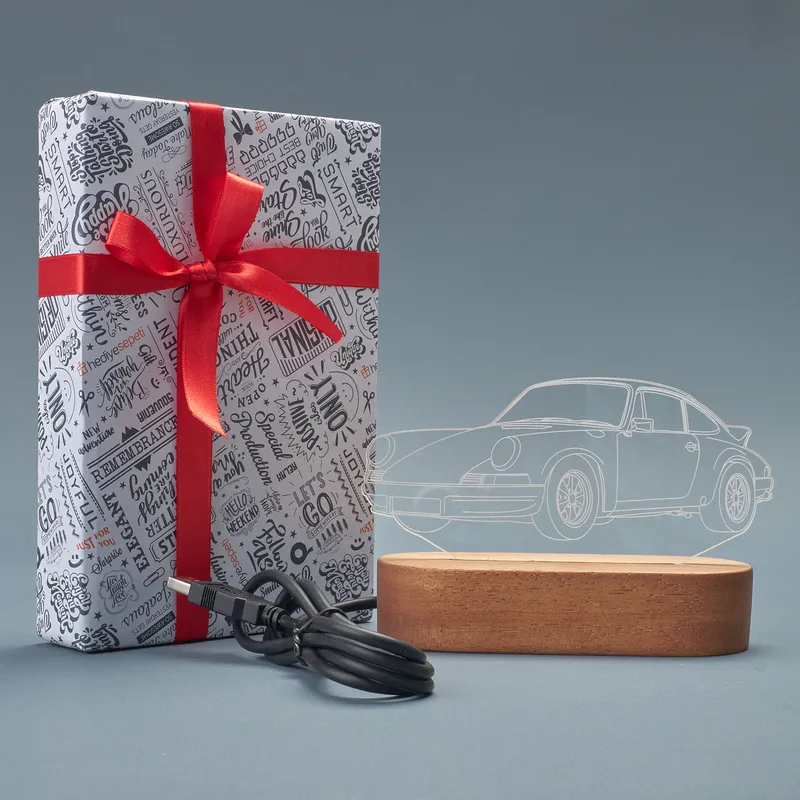 Classic Car 3D LED Lamp Ideal for Car Enthusiasts