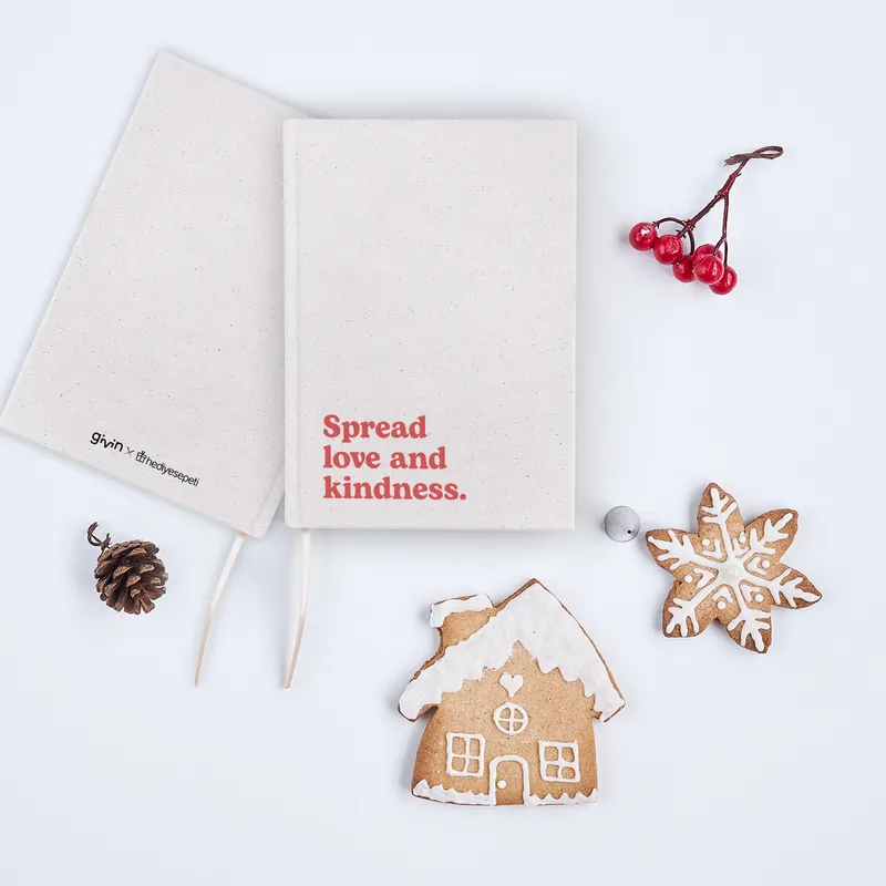 Spread Love and Kindness Designed Notebook