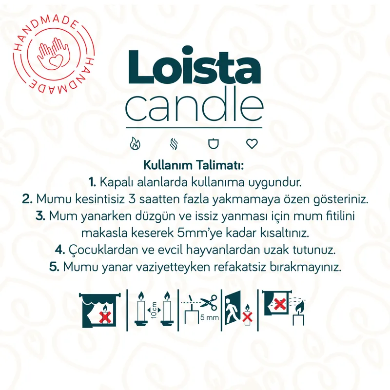 Square Concrete Candle Holder