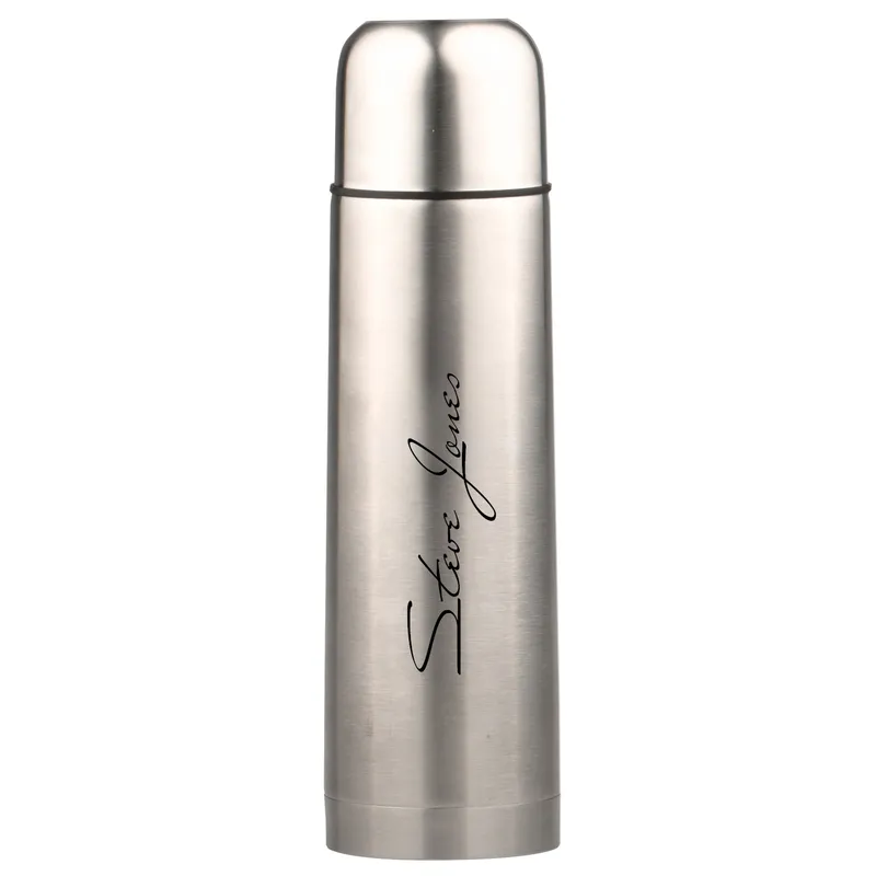 Stainless Steel Thermos with Signature Design