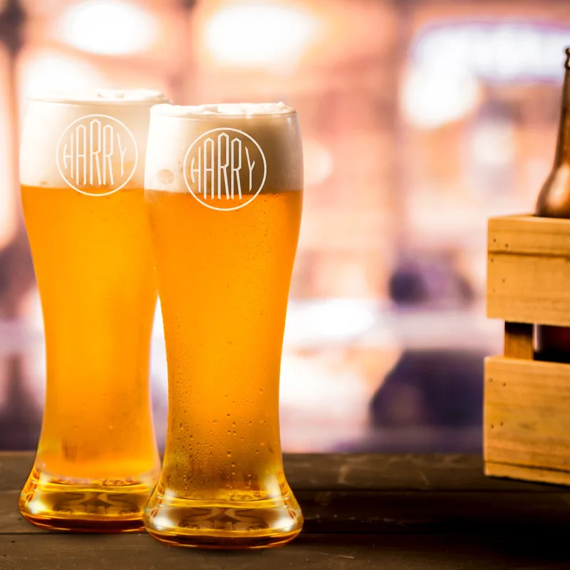 Stamp Monogram Design Berlin Beer Mug