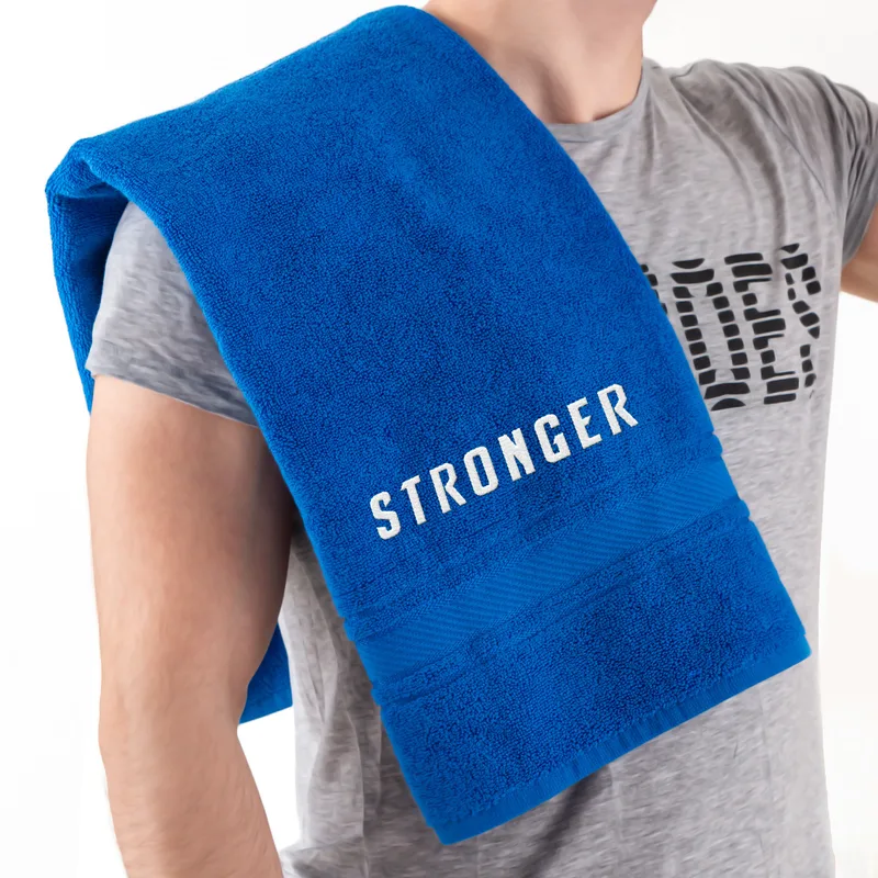 Stronger Sports Theme Gym Towel