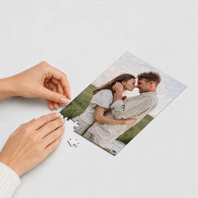 Personalised Photo Puzzle in Capsule Bottle - 99 Pieces