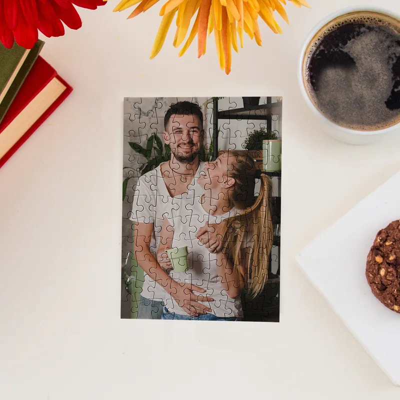 Surprise Gifts for Couples Personalized Mini Puzzle in Storage Tube