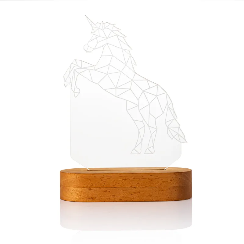 Sweet Unicorn Design Led Lamp