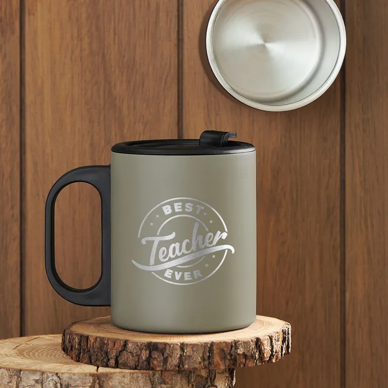 Best Teacher Ever Custom Engraved Thermos Mug