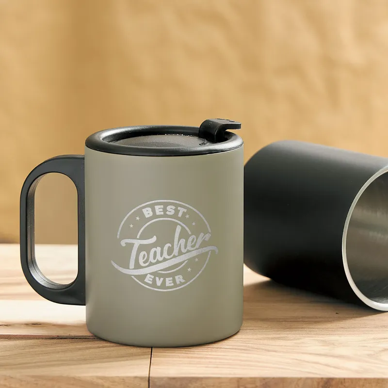Best Teacher Ever Custom Engraved Thermos Mug