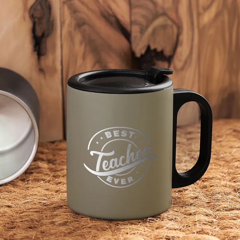 Best Teacher Ever Custom Engraved Thermos Mug