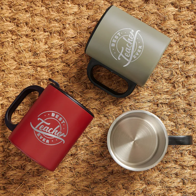 Best Teacher Ever Custom Engraved Thermos Mug