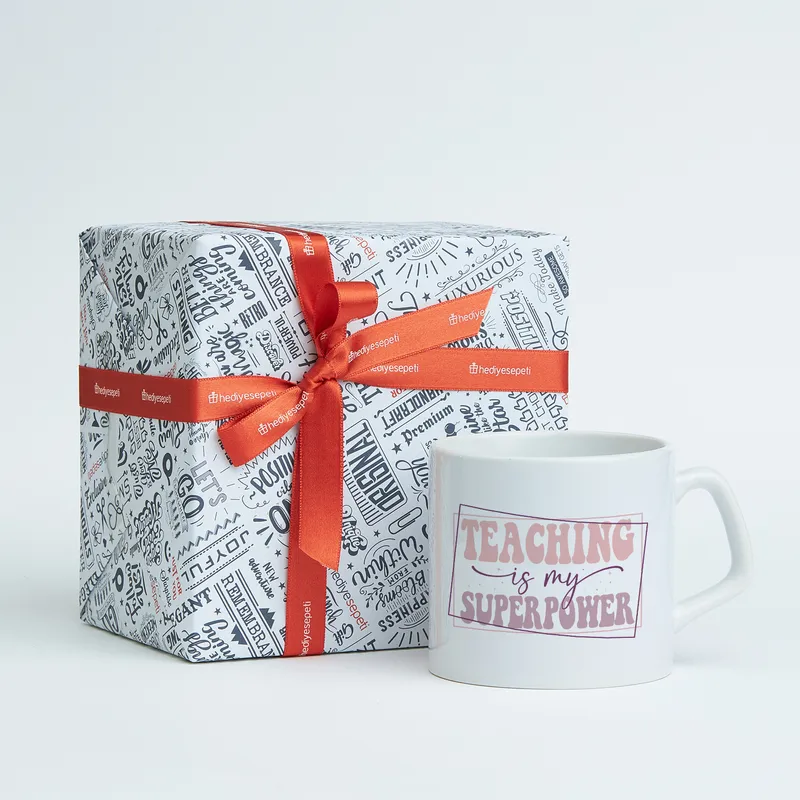 Teacher Superpower Coffee Mug for Appreciation