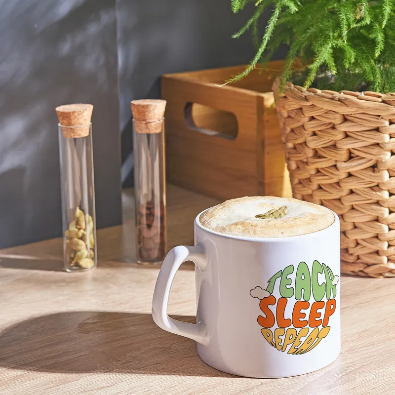 Teachers Day Teach Sleep Repeat Funny Mug