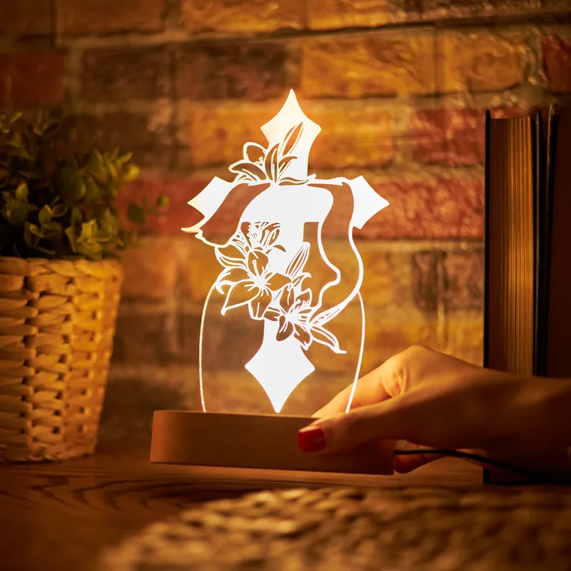 The Cross Design LED Lamp