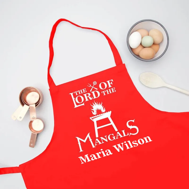 The Lord of the MangalS Personalized BBQ Apron