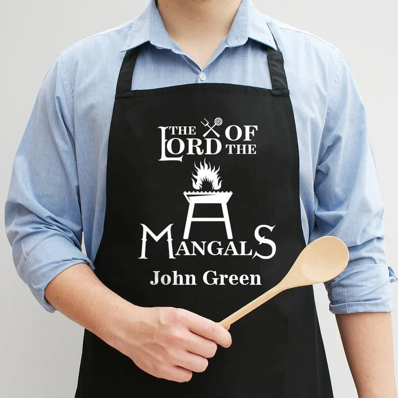 The Lord of the MangalS Personalized BBQ Apron