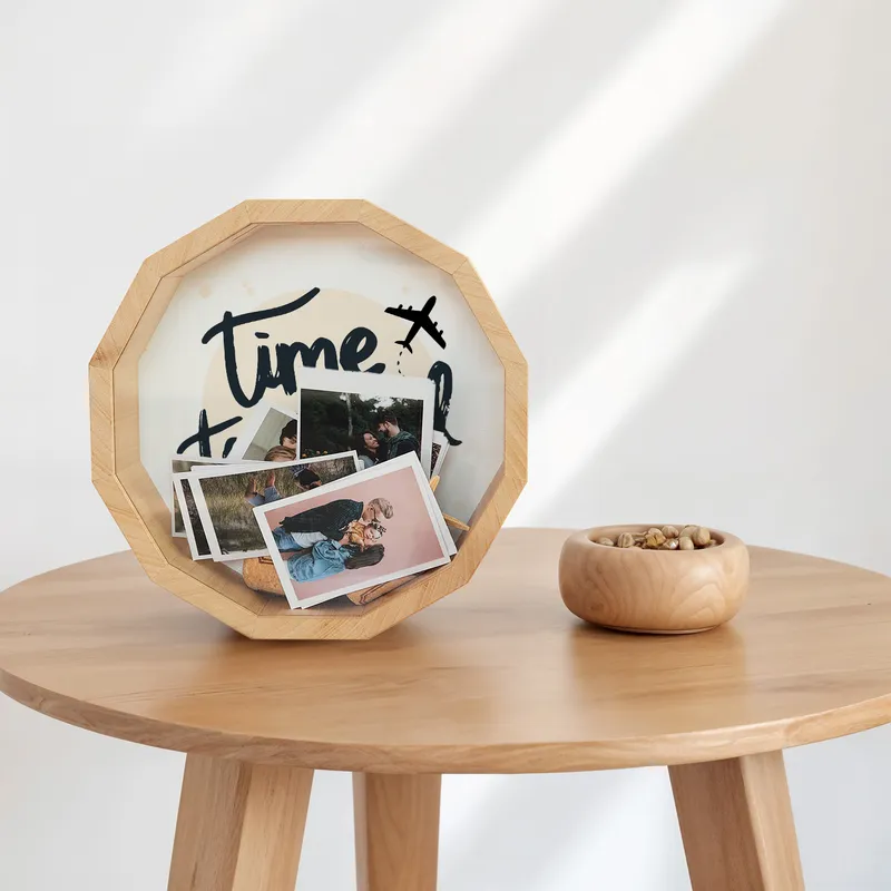 Time To Travel Decorative Memory Box