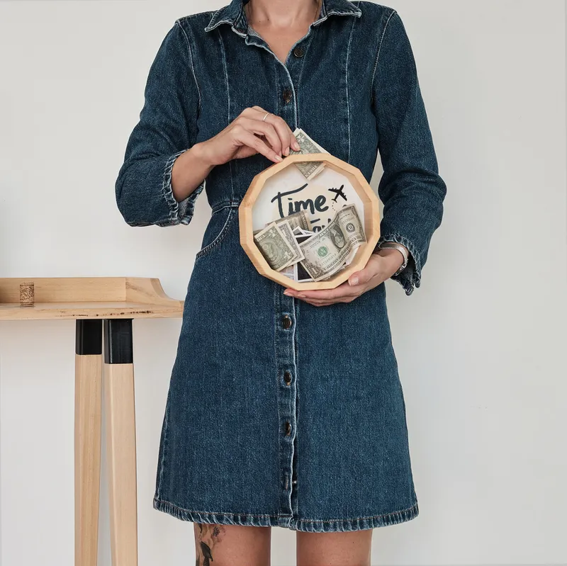 Time To Travel Decorative Memory Box