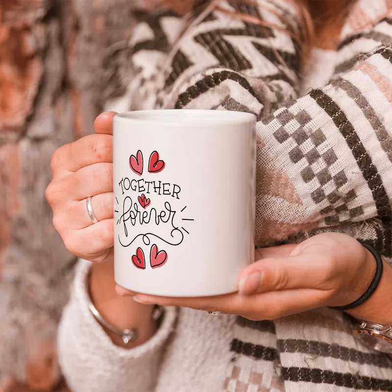 Together Forever Romantic Love Mug