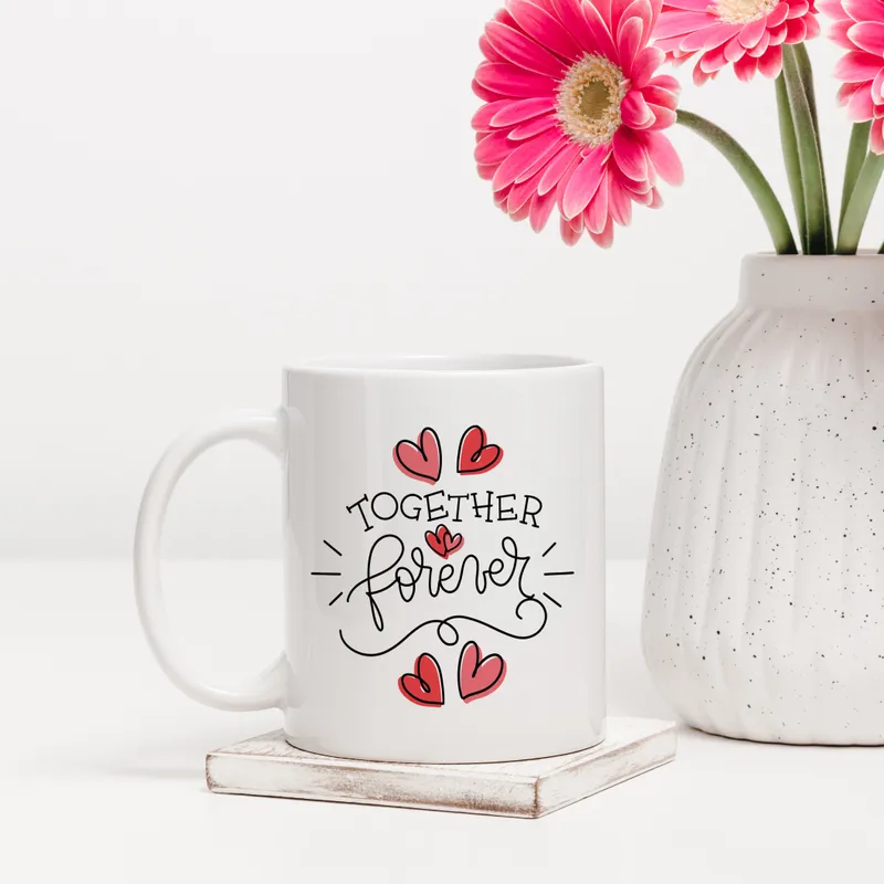 Together Forever Romantic Love Mug